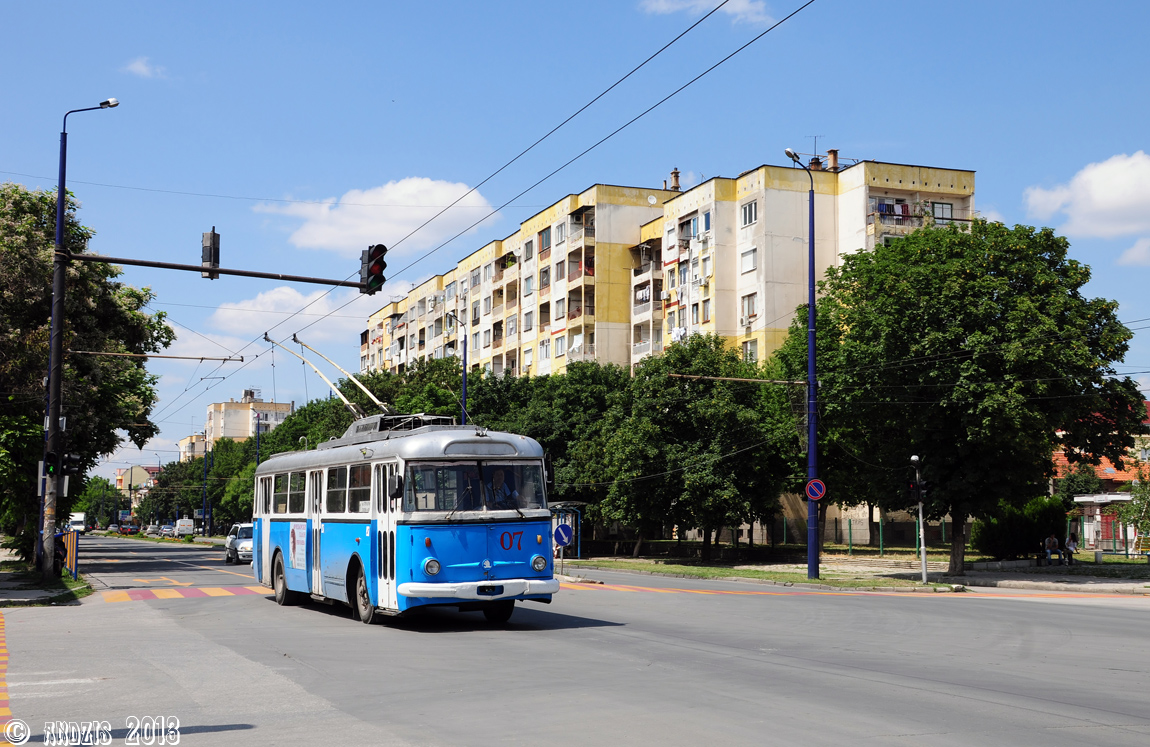 Pazardzsik, Škoda 9TrHT28 — 07; Pazardzsik — Trolleybuses Škoda 9Tr