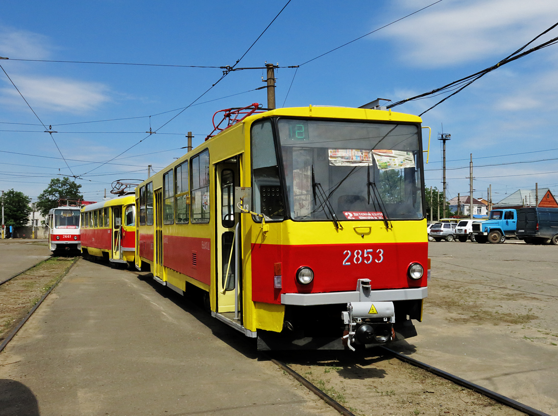 Volgograd, Tatra T6B5SU № 2853