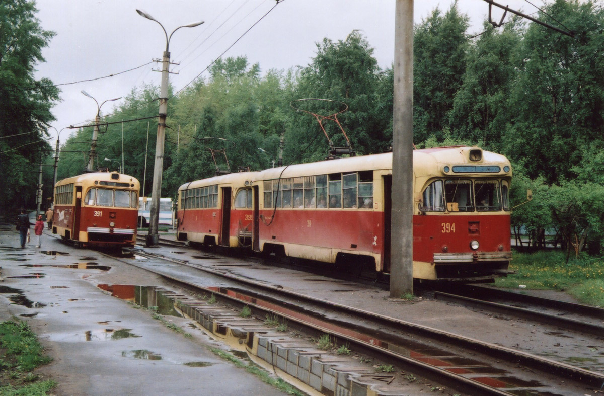 Arkhangelsk, RVZ-6M2 № 391; Arkhangelsk, RVZ-6M2 № 394; Arkhangelsk — Old Photos (1992-2000)