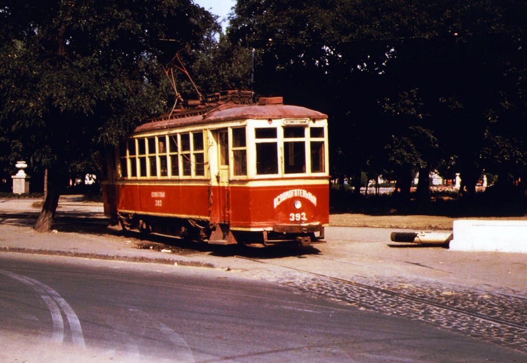 Odesa, 2M № 393; Odesa — Old Photos: Tramway