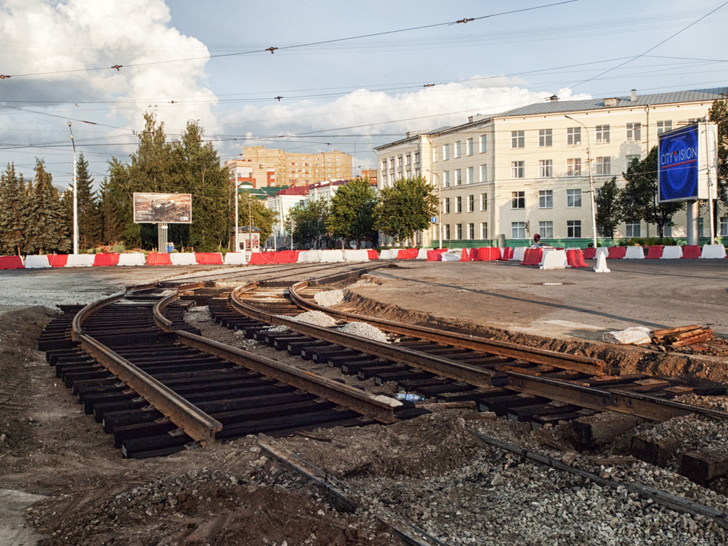 Ufa — Repairs and reconstruction; Ufa — Tramway network — South