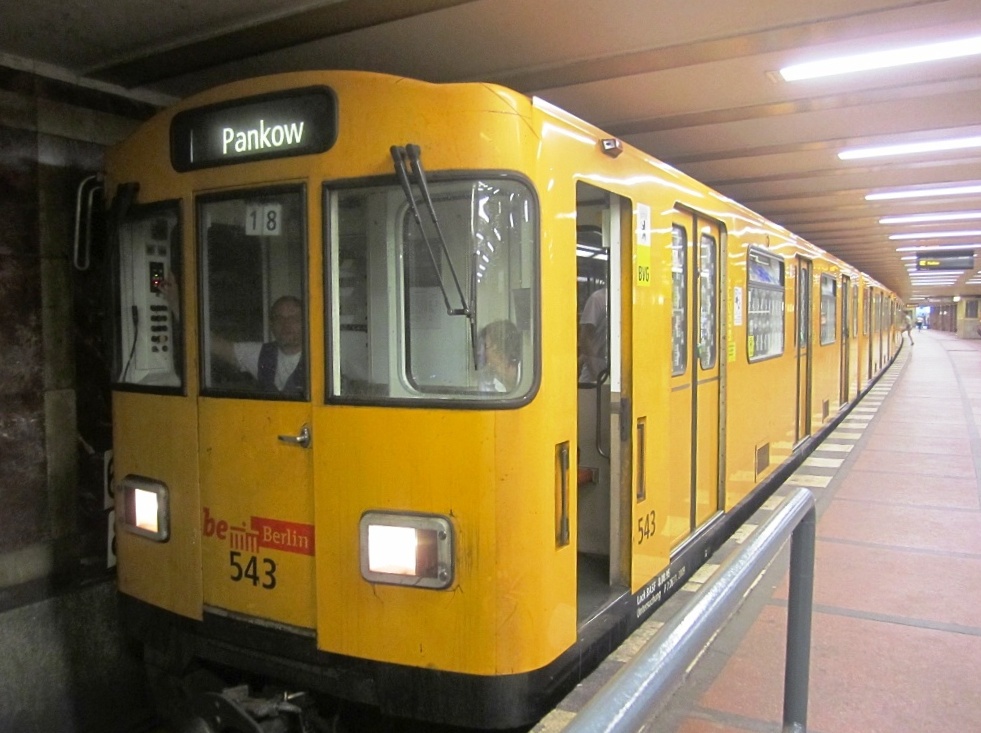 Berlin, BVG A3L92.3 № 543