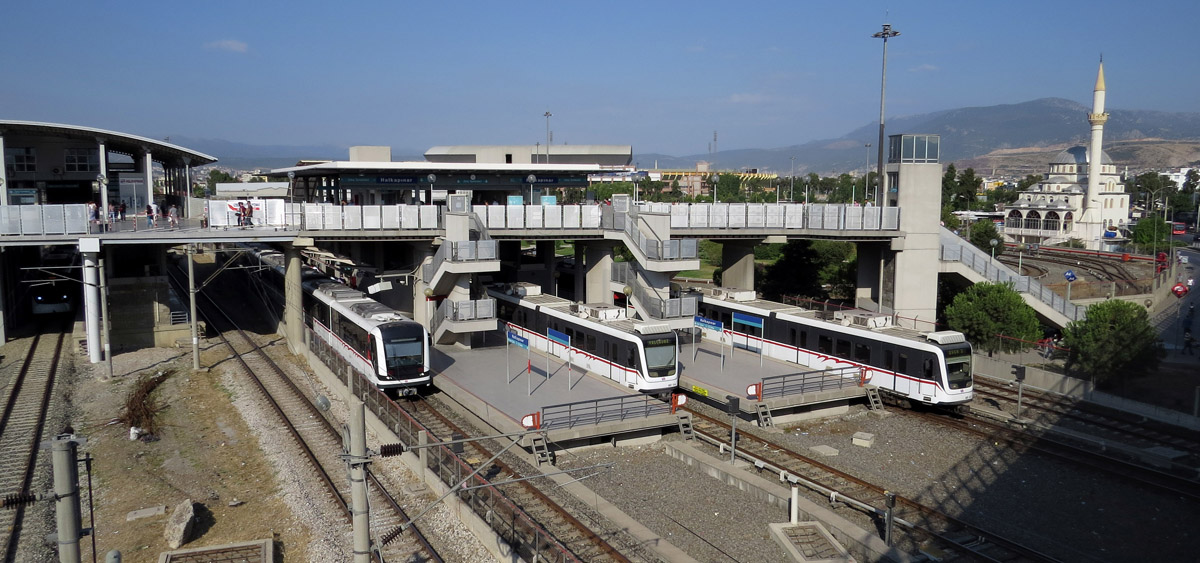 Измир, ABB/Adtranz Izmir LRV № 514; Измир, ABB/Adtranz Izmir LRV № 527