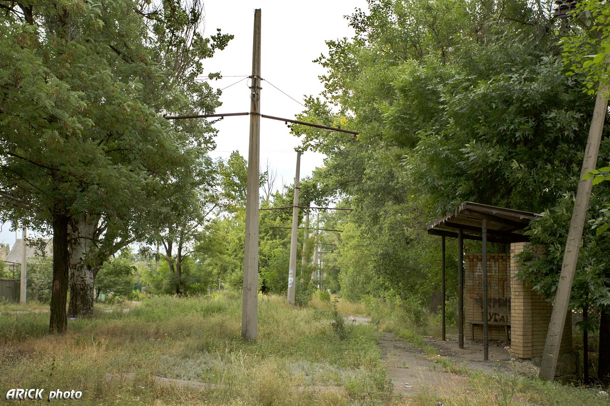 Kostiantynivka — Abandoned tramway lines