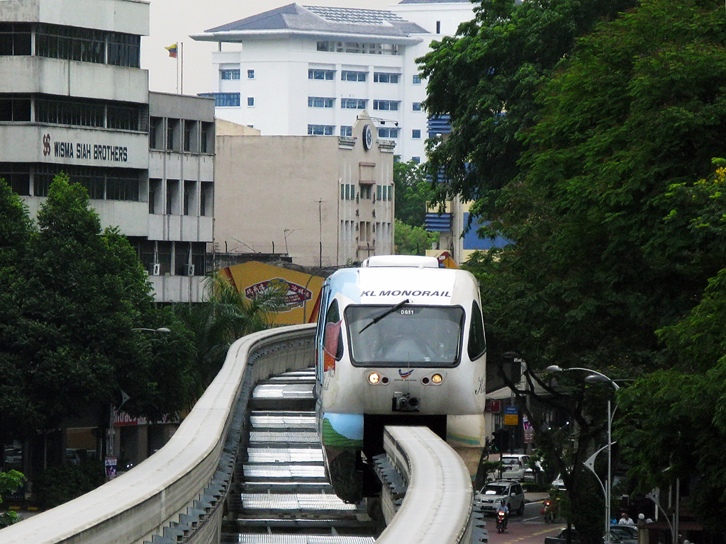 Куала-Лумпур, Scomi/Hitachi № 0611; Куала-Лумпур — Линия 8 — KL Monorail