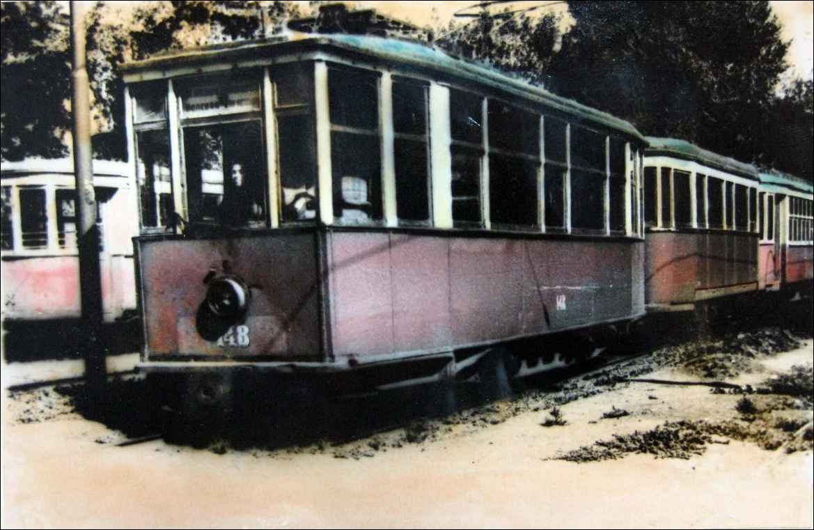 Samara, MS-4 Nr. 148; Samara — Historical photos — Tramway and Trolleybus (1942-1991); Samara — Kirovskoye tramway depot