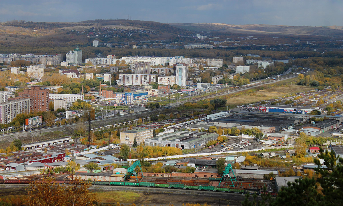 Novokuznyeck — Trolleybus Lines and Infrastructure