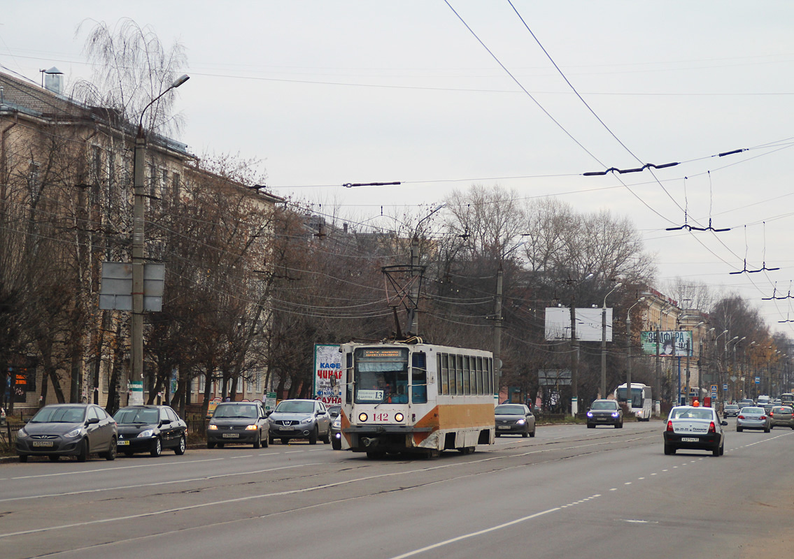 Тверь, 71-608К № 142; Тверь — Трамвайные линии: Московский район