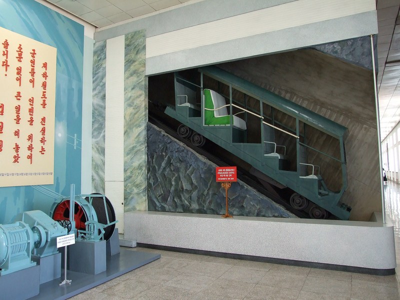 Pjöngjang — Metro museum