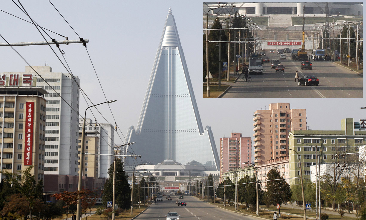 Pchjongjang — Trolleybus Lines and Infrastructure