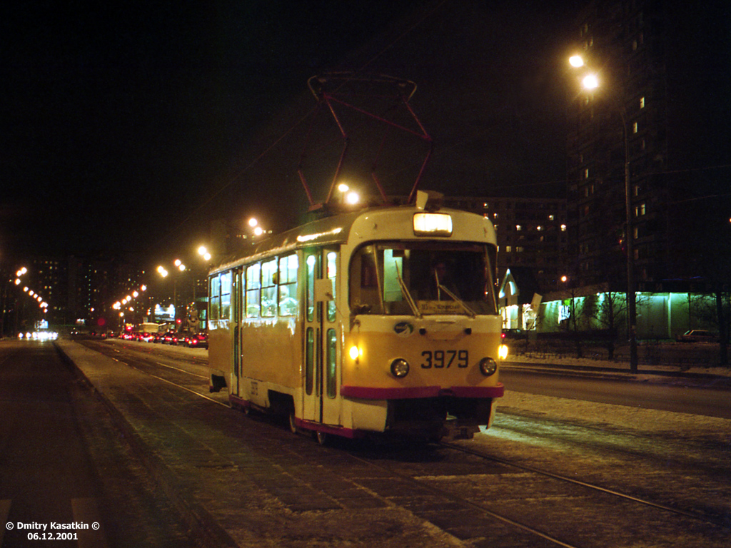 Moscow, Tatra T3Т № 3979