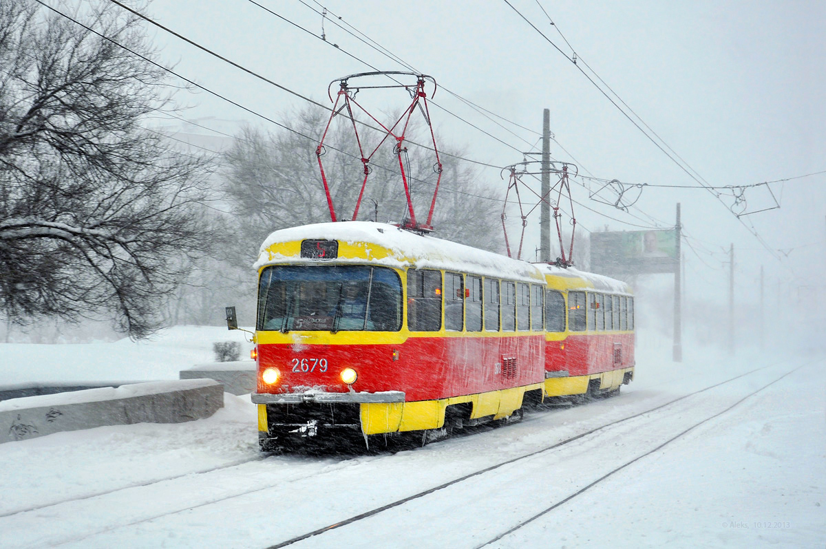 Волгоград, Tatra T3SU (двухдверная) № 2679