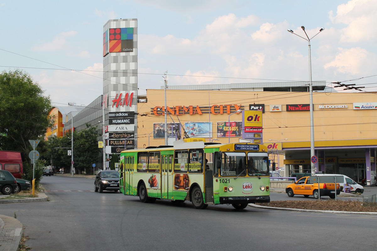 Stara Zagora, ZiU-682UP PRB № 1021