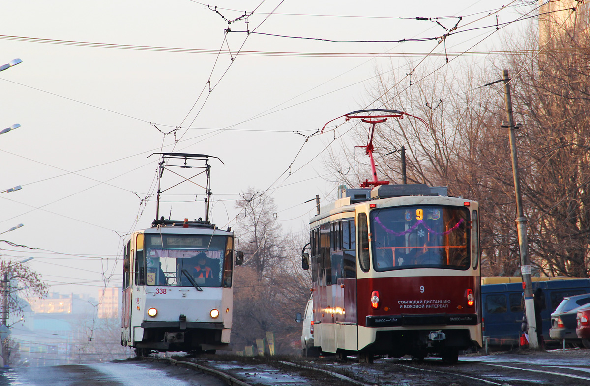 Тула, Tatra T6B5SU № 338; Тула, 71-407 № 9