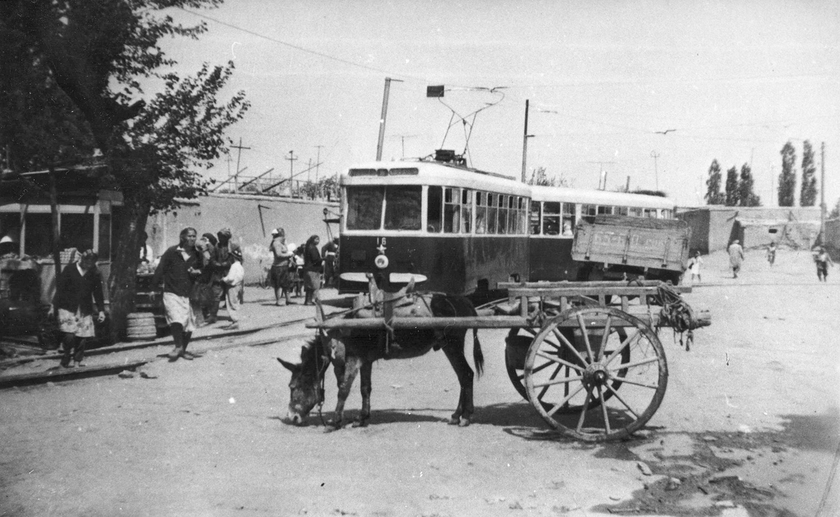 Самарканд, КТМ-2 № 16; Самарканд — Старые фотографии — трамвай