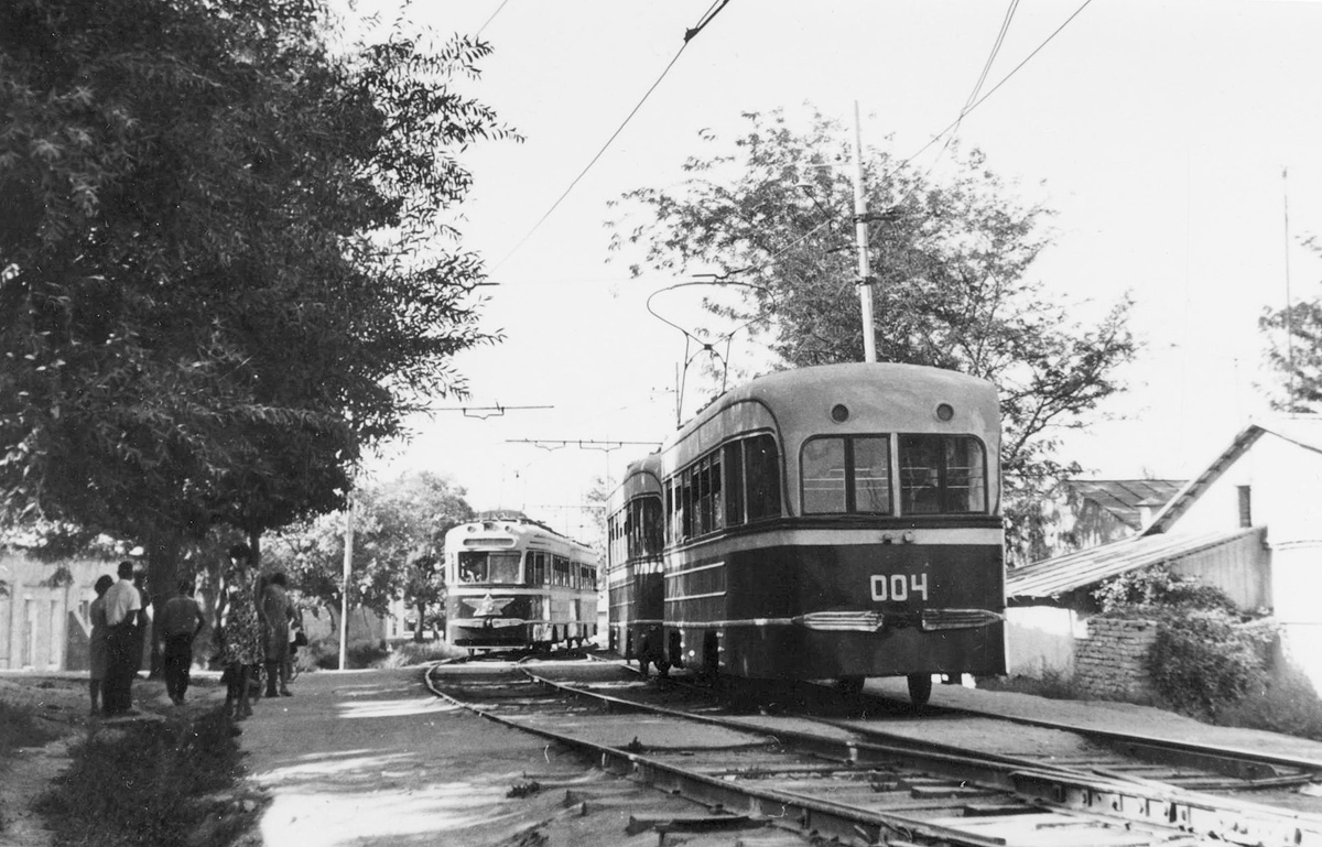 撒馬爾罕, KTP-1 # 004; 撒馬爾罕 — Old photos — tramway