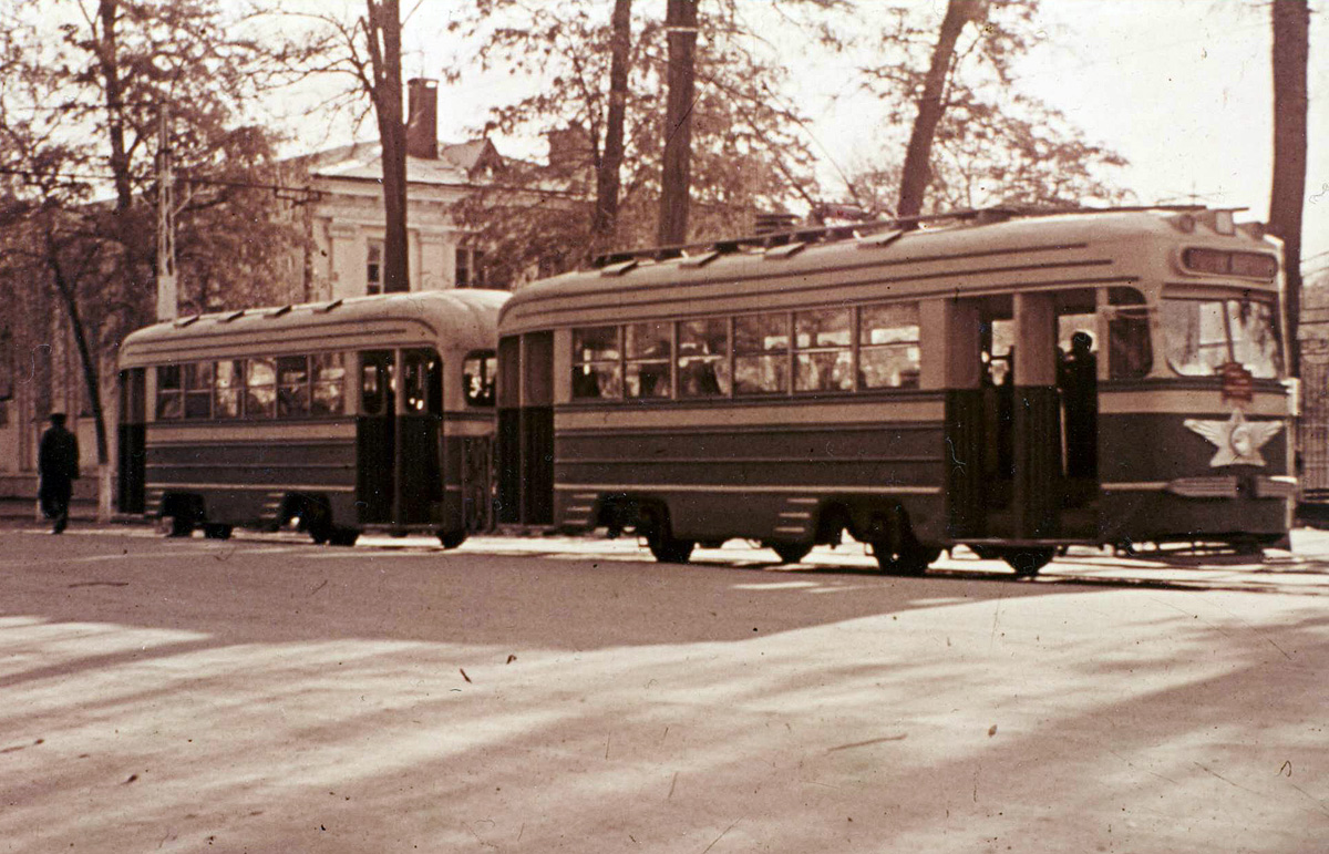 Самарканд — Старые фотографии — трамвай