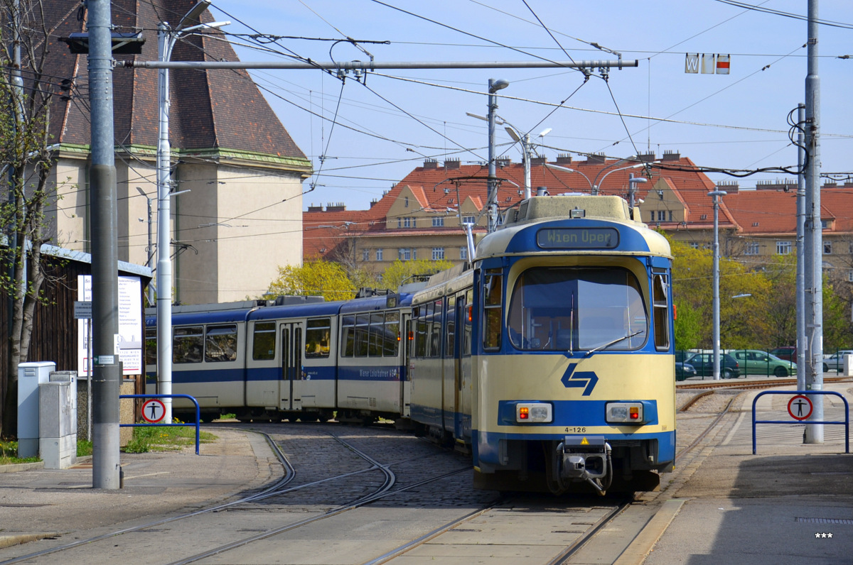 Вена, SGP 100 № 4-126; Вена — Интерурбан Wiener Lokalbahnen
