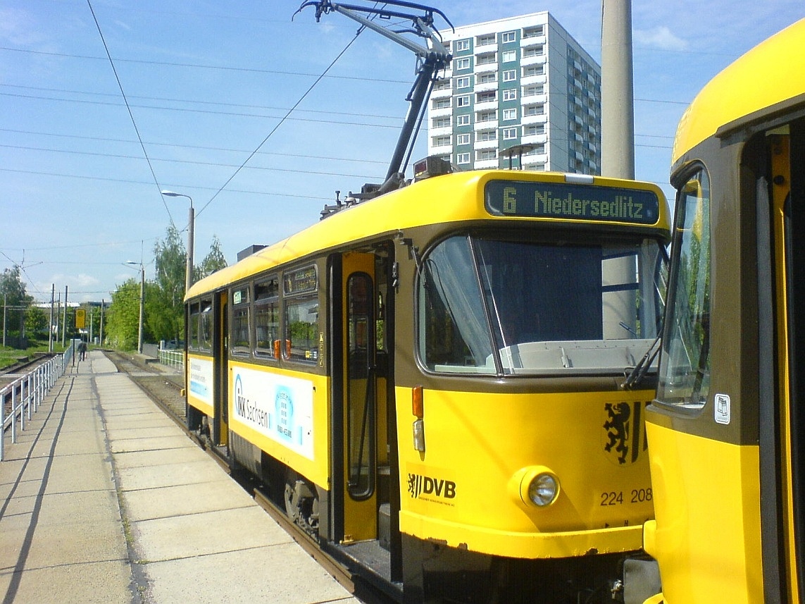 Дрезден, Tatra T4D-MT № 224 208