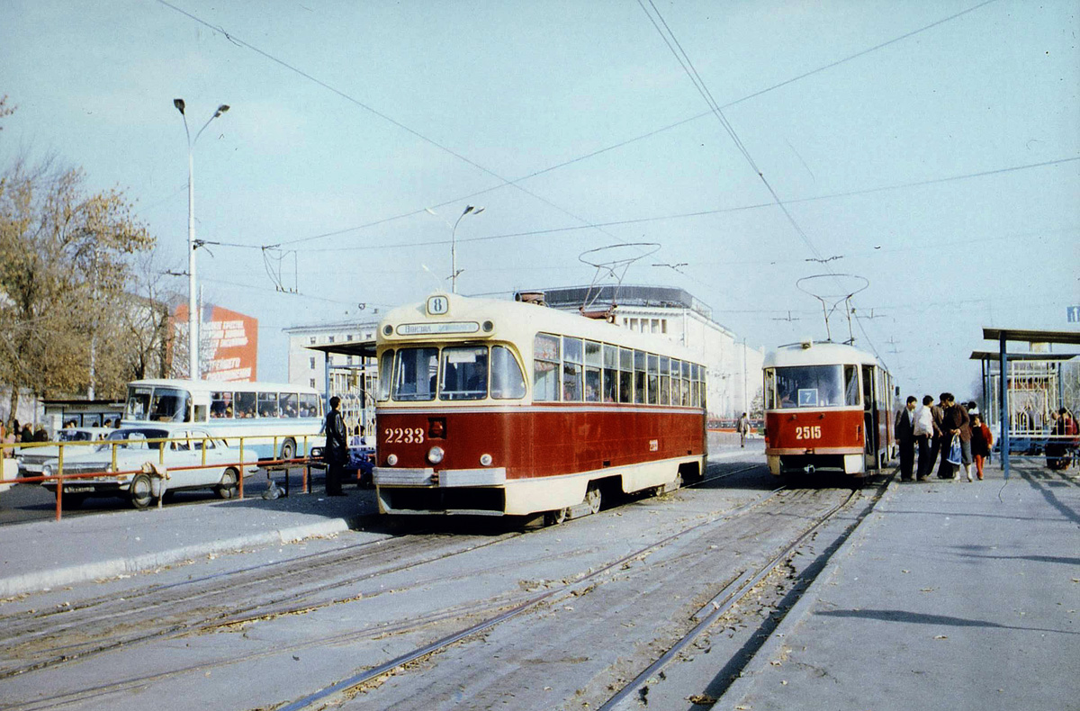 Taskent, RVZ-6M2 — 2233; Taskent, Tatra T3SU — 2515; Taskent — Old photos