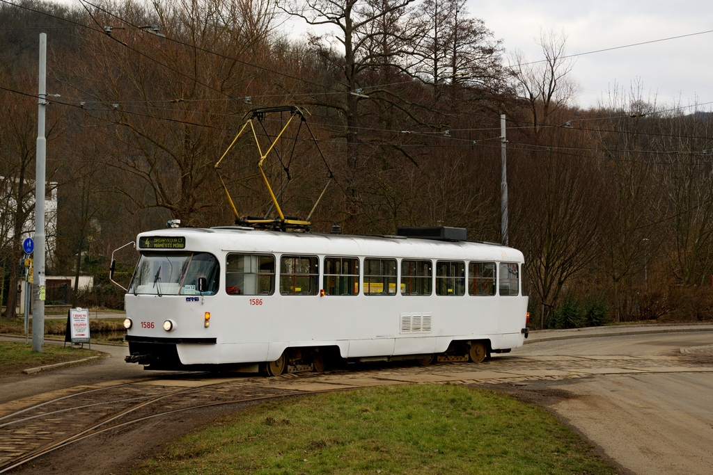Brno, Tatra T3M № 1586