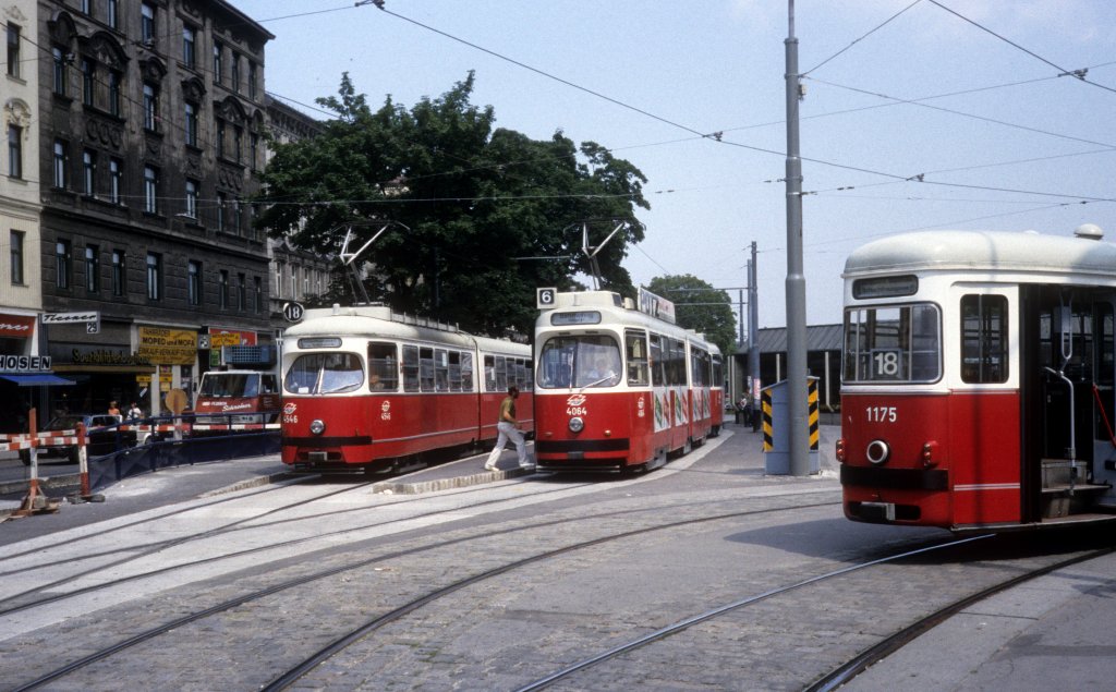 Vídeň, Lohner Type E1 č. 4546; Vídeň, SGP Type E2 č. 4064; Vídeň, Lohner Тype c3 č. 1175