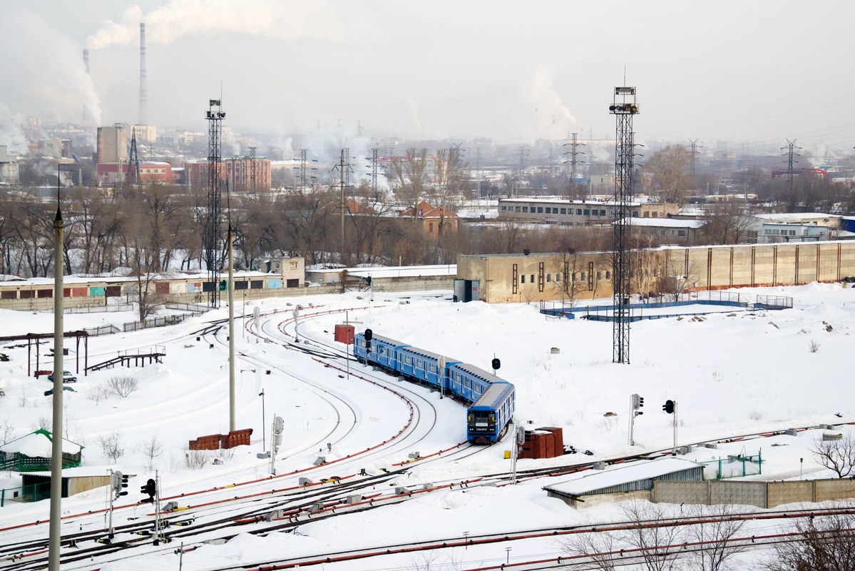 Samara, 81-717 (LVZ) # 8827; Samara — Metro depot "Kirovskoye"