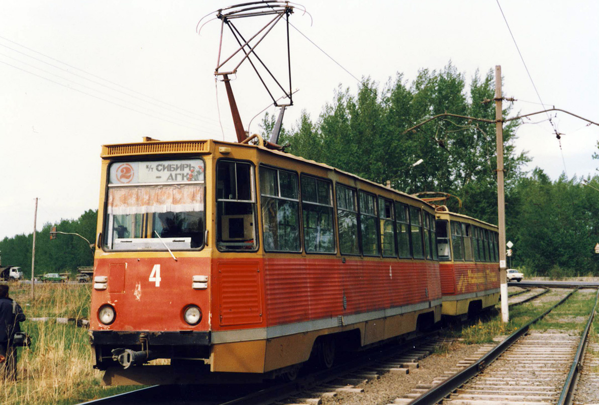 Atchinsk, 71-605A N°. 4; Atchinsk — Tram line to ZFA