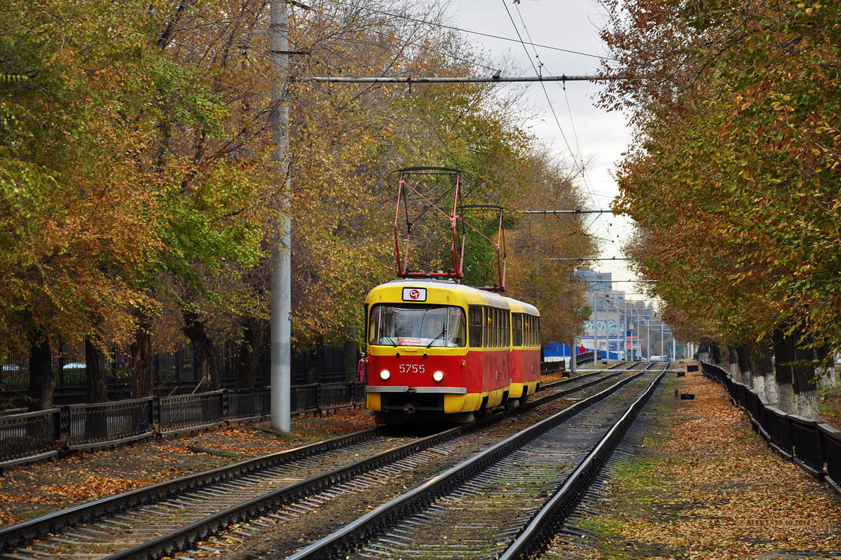 Volgograd, Tatra T3SU Nr 5755