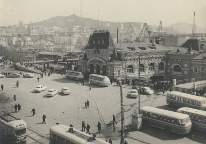 Wladiwostok — Historic Photos — Tramway (1971-1990)