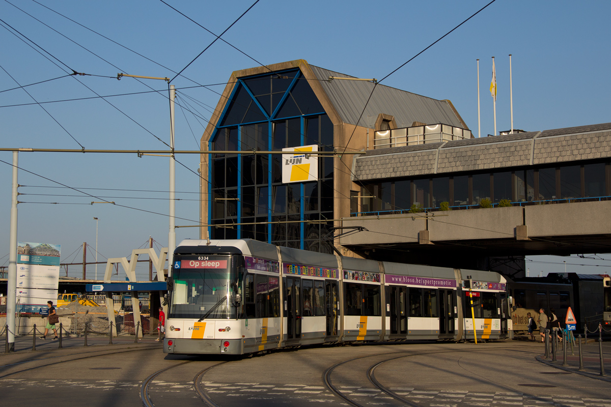 Береговой трамвай, Siemens MGT6-2B № 6334; Береговой трамвай — Трамваи из Гента на линии Берегового трамвая