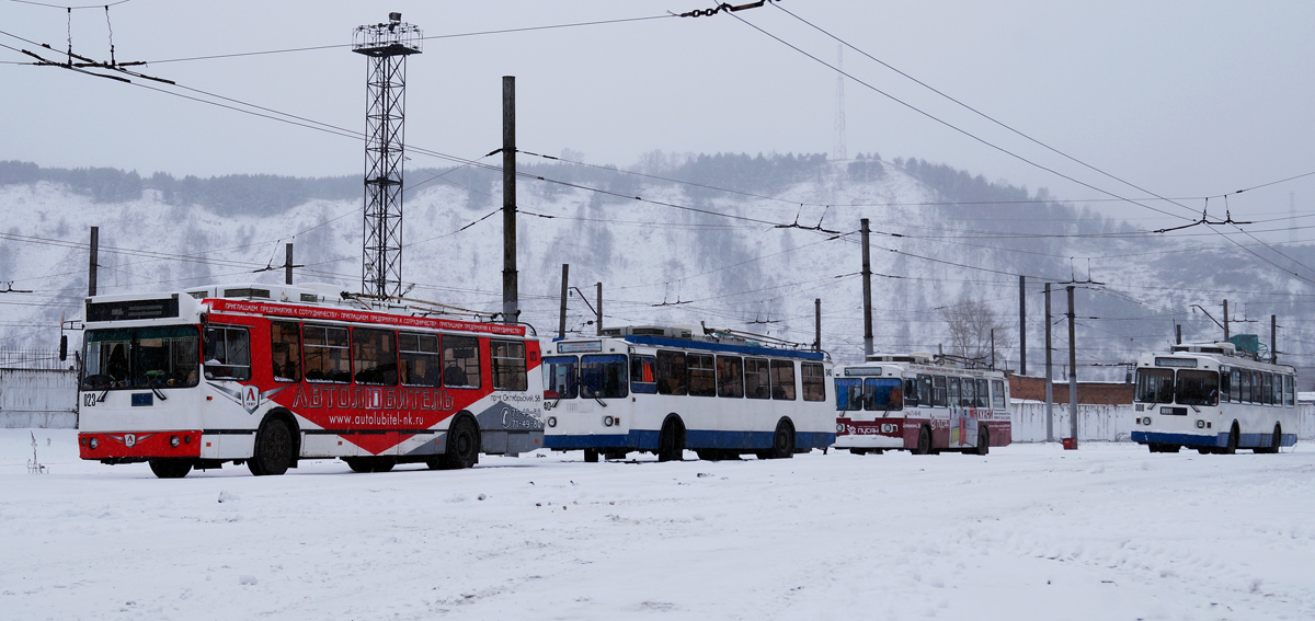 Новокузнецк, ЗиУ-682Г-016.03 № 023; Новокузнецк — Троллейбусные линии и инфраструктура