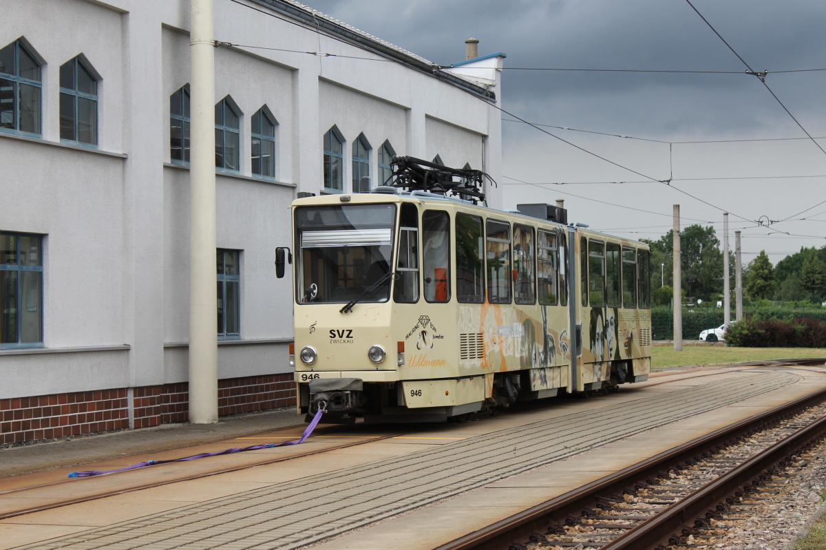 Цвиккау, Tatra KT4DMC № 946; Цвиккау — Юбилей: 120 лет трамваю в Цвиккау (14.06.2014)