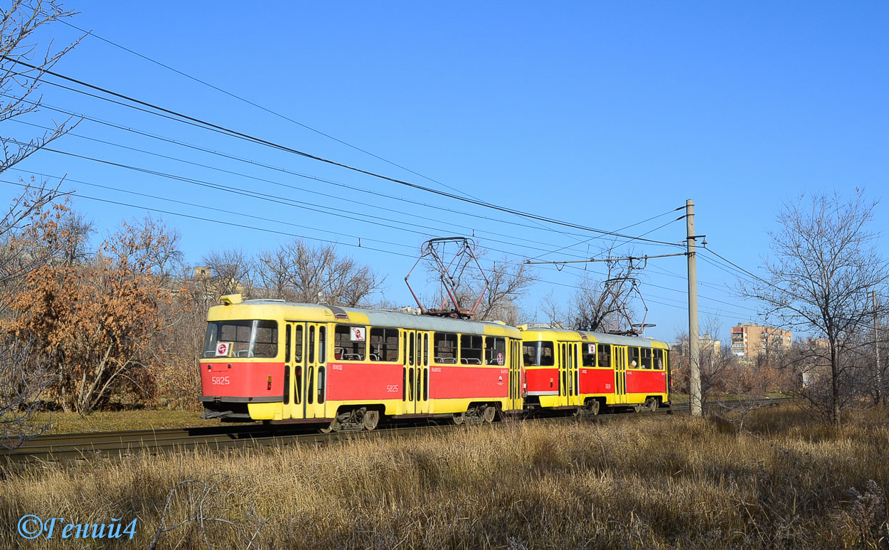 Волгоград, Tatra T3SU № 5824; Волгоград, Tatra T3SU № 5825