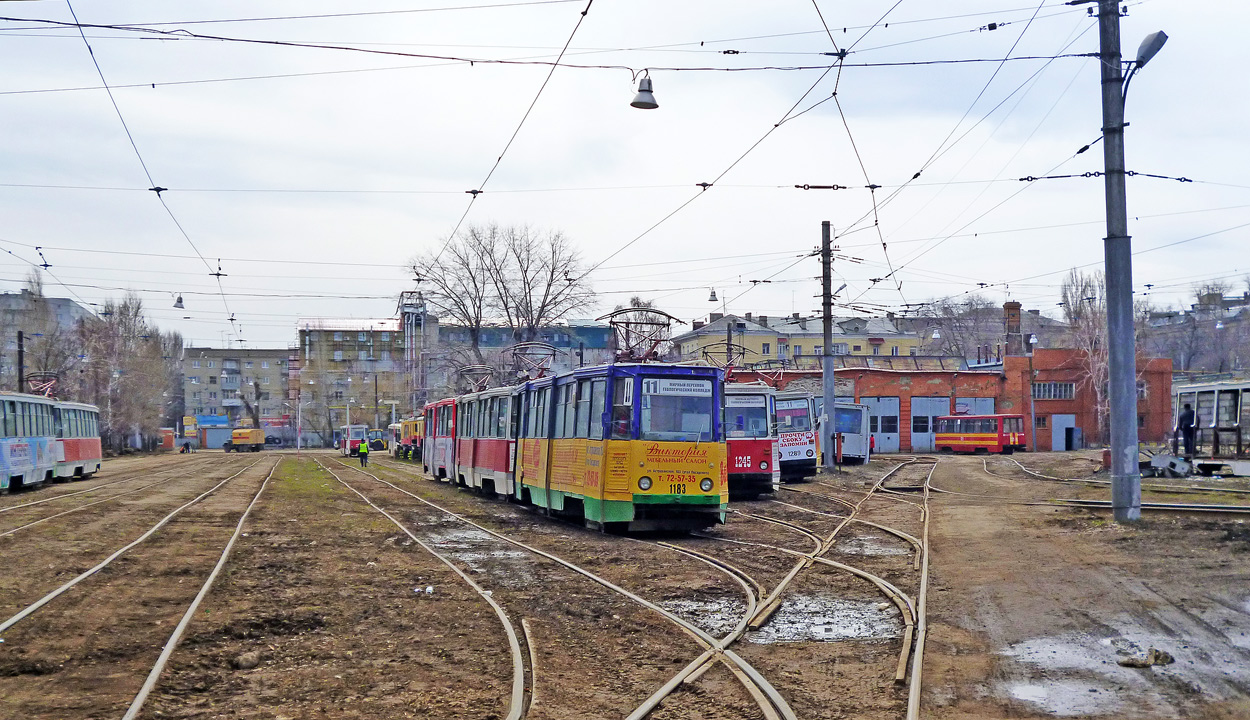 Саратов, 71-605 (КТМ-5М3) № 1183; Саратов — Кировское трамвайное депо