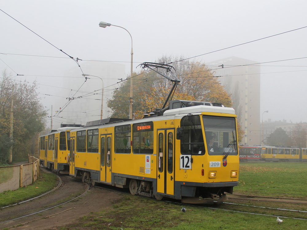 Щецин, Tatra T6A2M № 209