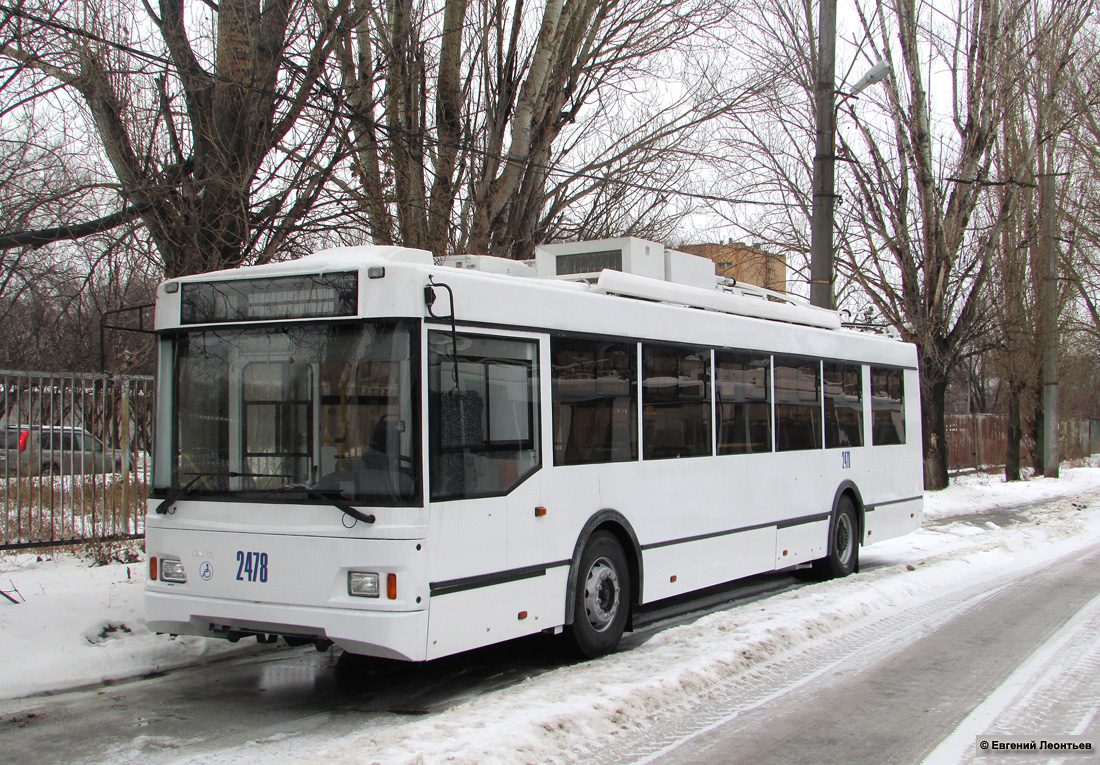 Tolyatti, Trolza-5275.03 “Optima” № 2478; Tolyatti — New trolleybus