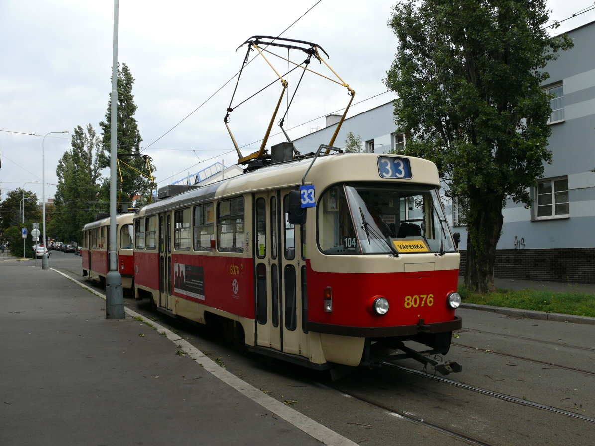 Praga, Tatra T3M2-DVC Nr 8076