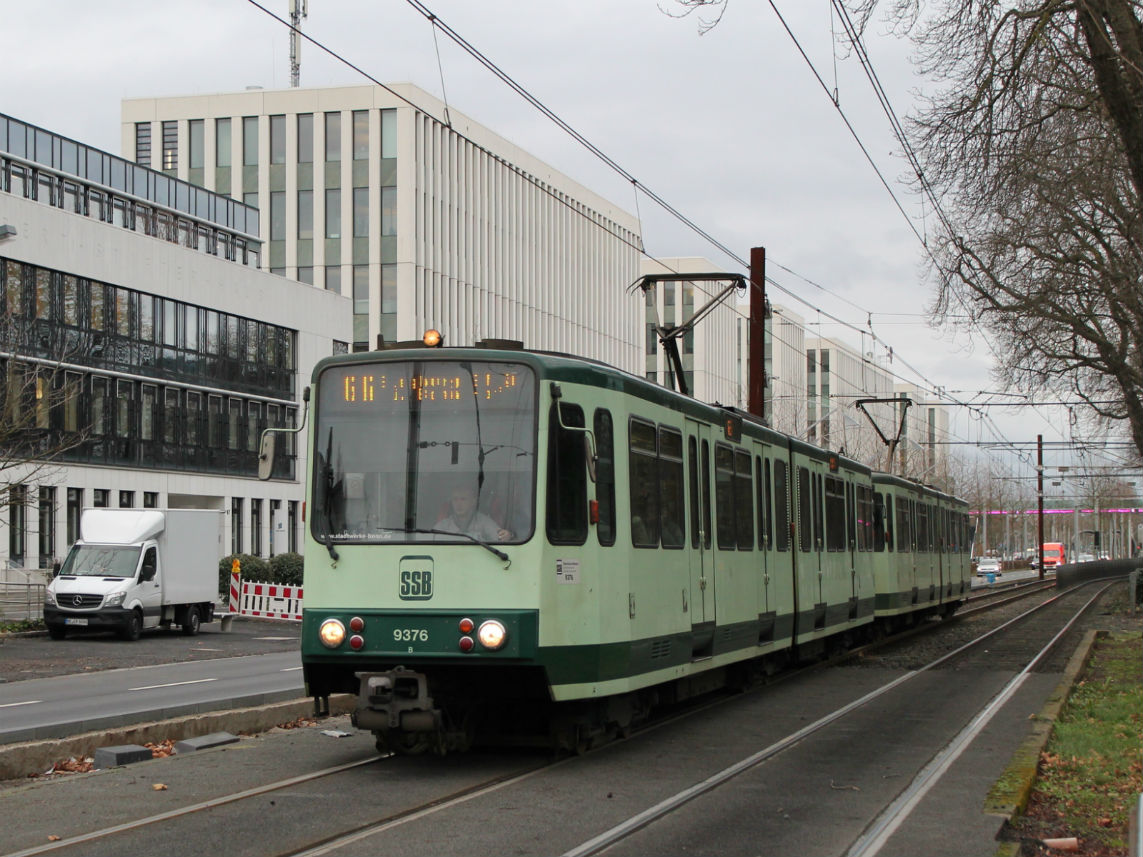 Bonn, Duewag B100C № 9376
