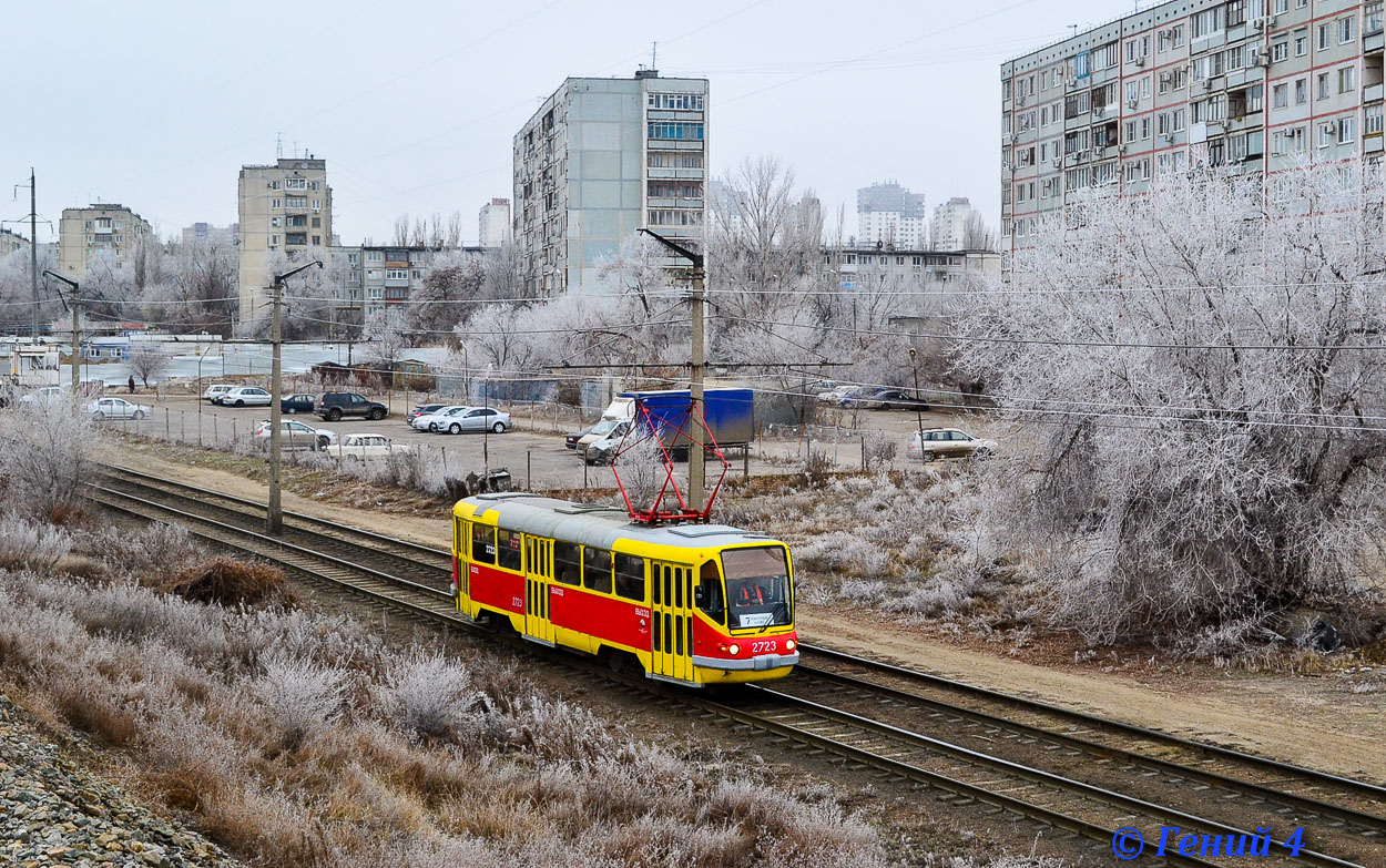 Волгоград, Tatra T3SU № 2723