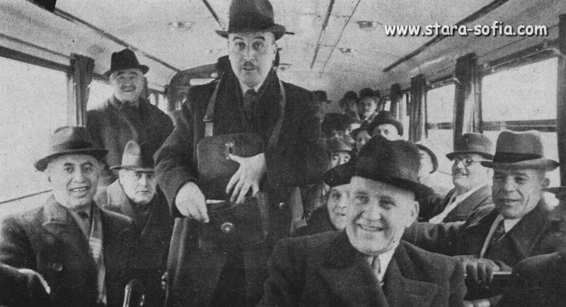 София, MAN MPE I 4500 № 3726; София — Официално представяне на първата тролейбусна линия в България — 08.02.1941