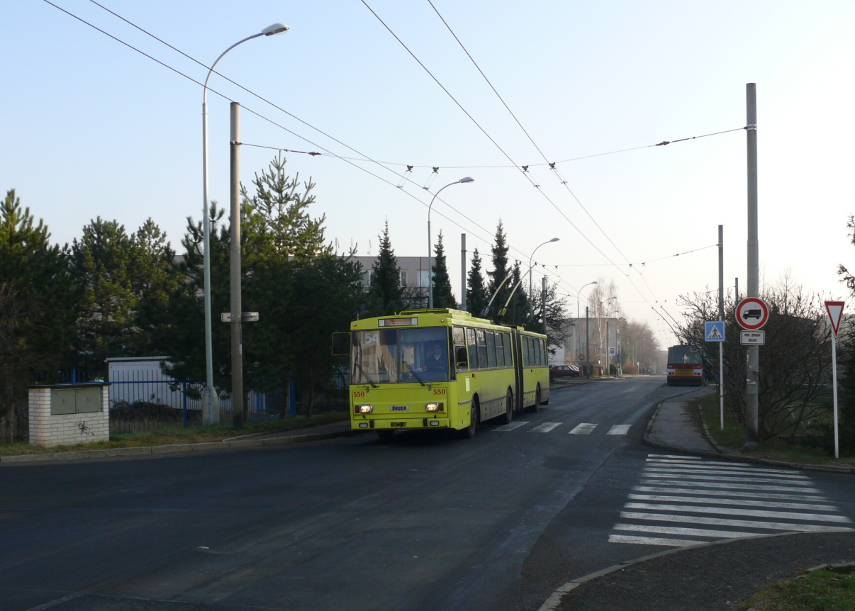 Ústí nad Labem, Škoda 15Tr08/6 № 550