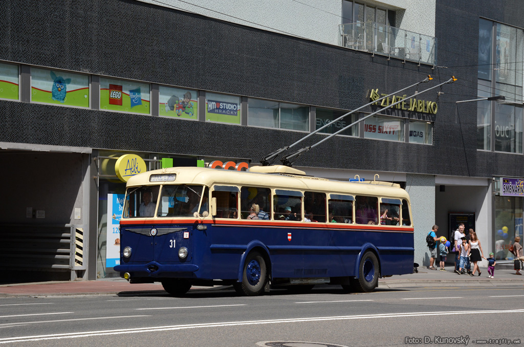 Брно, Škoda 7Tr4 № 31