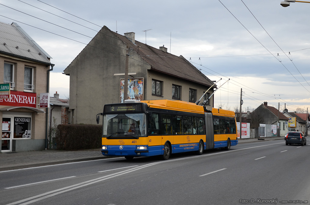 Злин, Škoda 25Tr Irisbus Citybus № 401