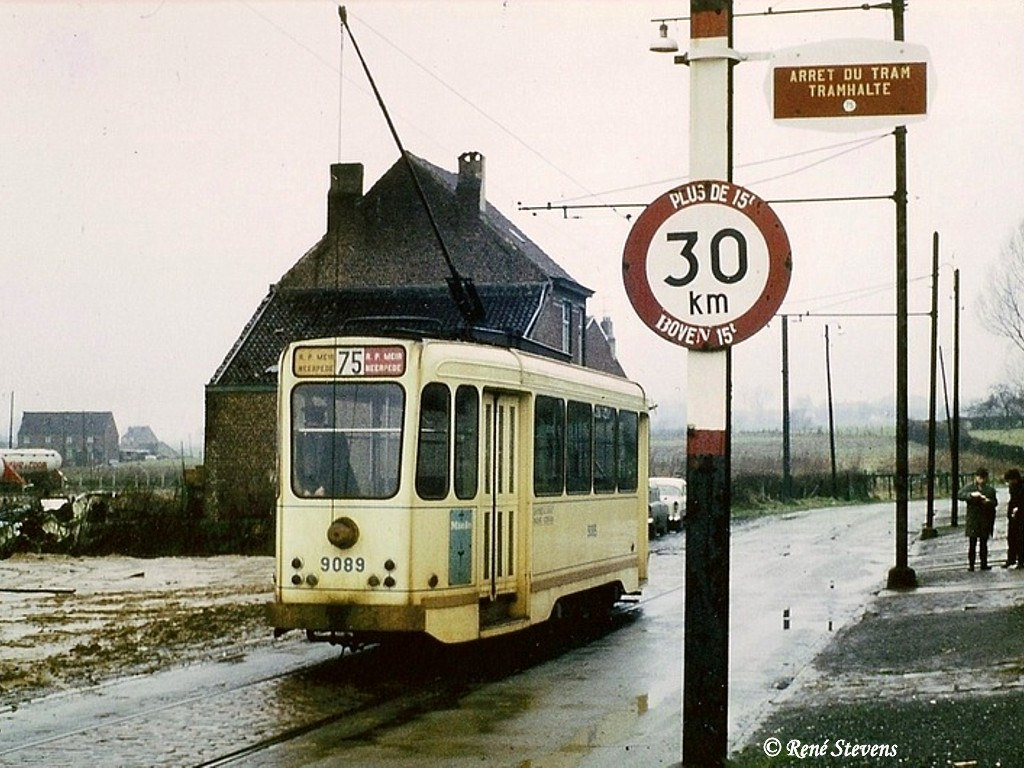 Brussels, MIVB/STIB Series 9000 № 9089; Brussels — Old photos MIVB / STIB