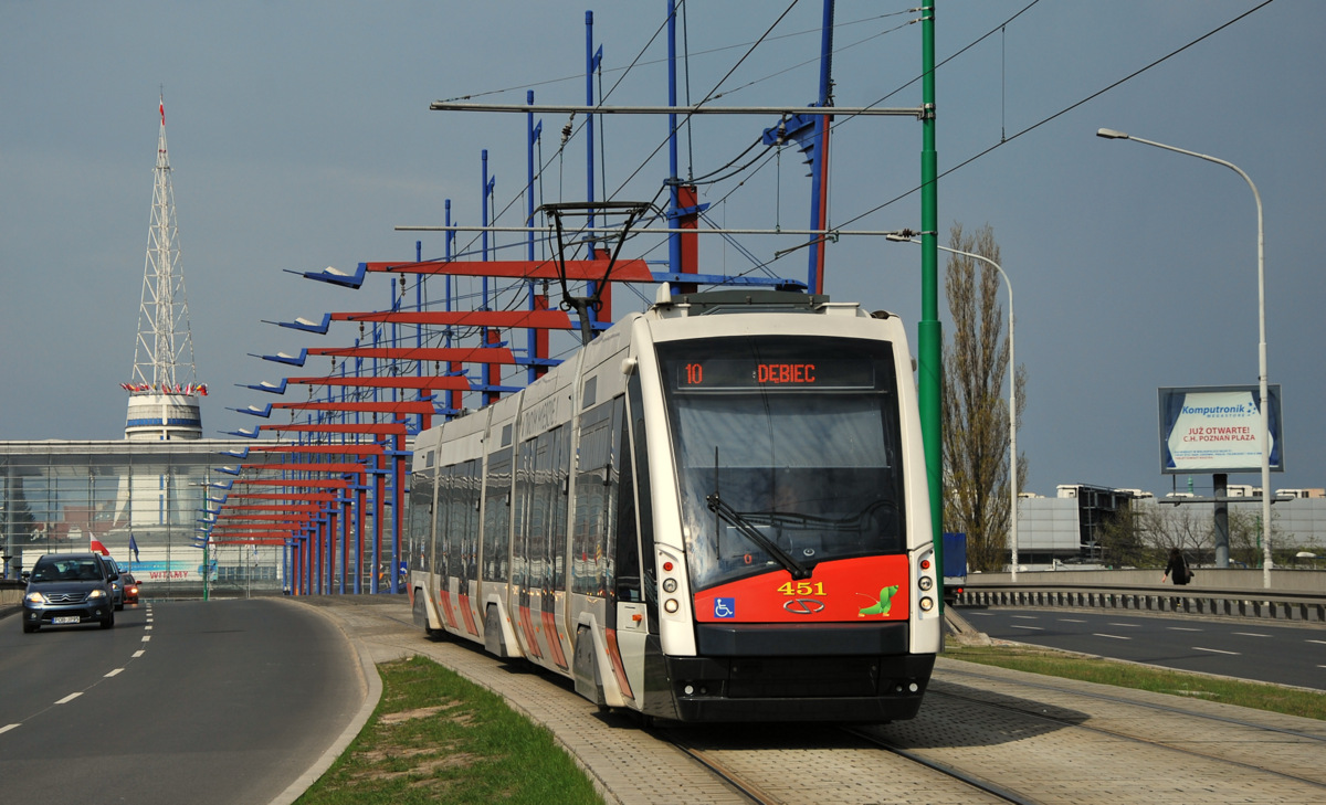 Познань, Solaris Tramino S100 № 451