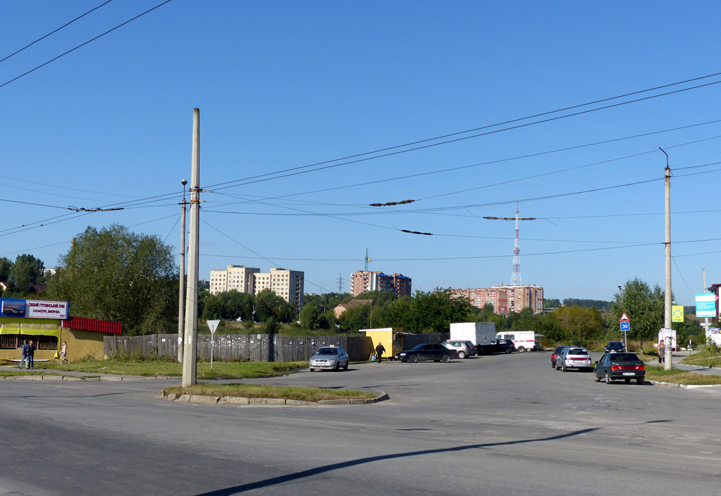 Khmelnitsky — Closed trolleybus lines; Khmelnitsky — Miscellaneous photos