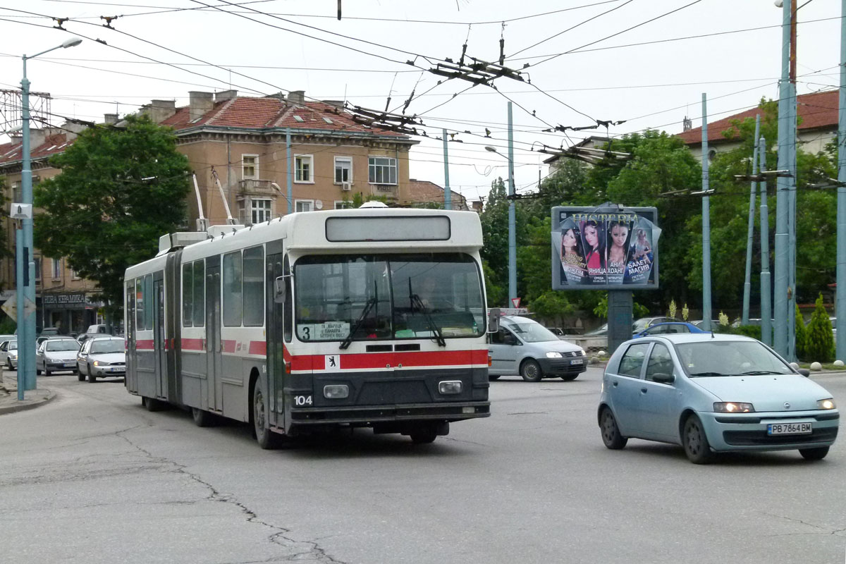 Płowdiw, Saurer/Hess/BBC-SAAS GT 560/620-25 Nr 104