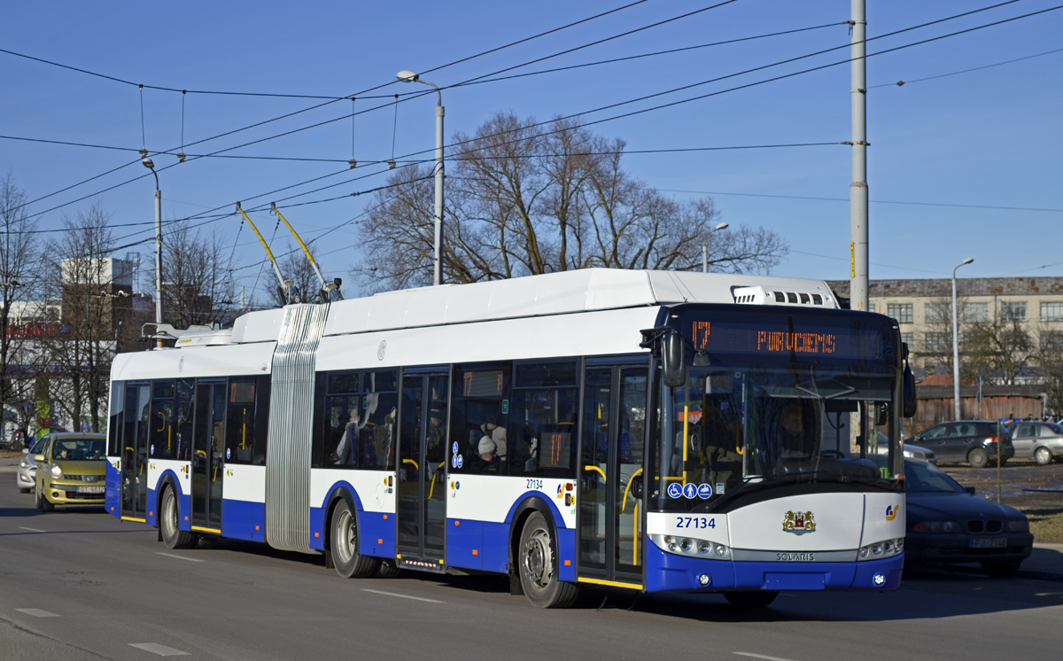 Riia, Škoda 27Tr Solaris III № 27134