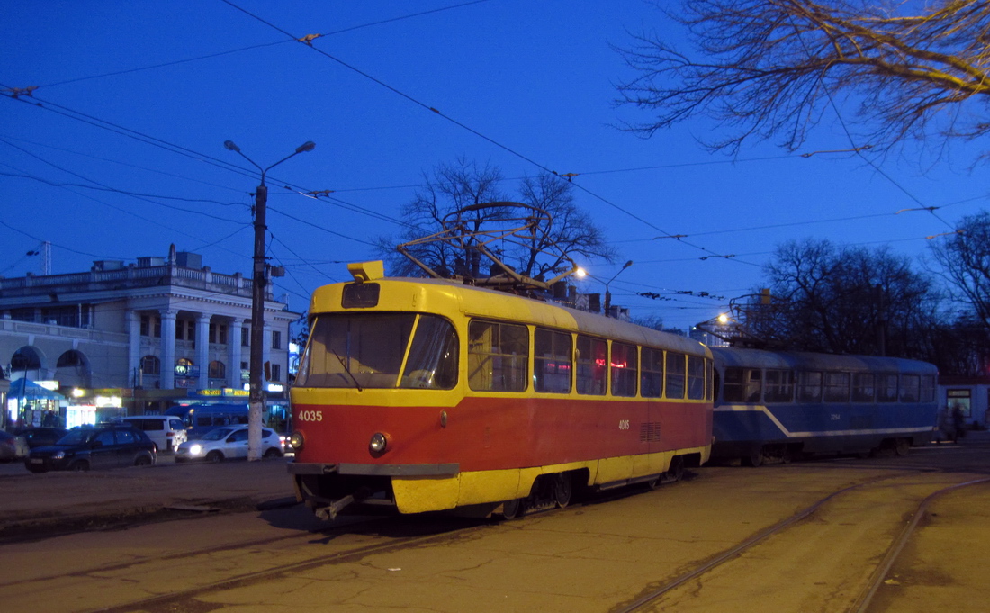 Odessa, Tatra T3SU N°. 4035